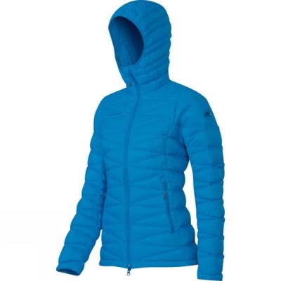 Mammut Miva IN Kapucnis - Női Dzseki - Kék (Magyarország GTQ394856)